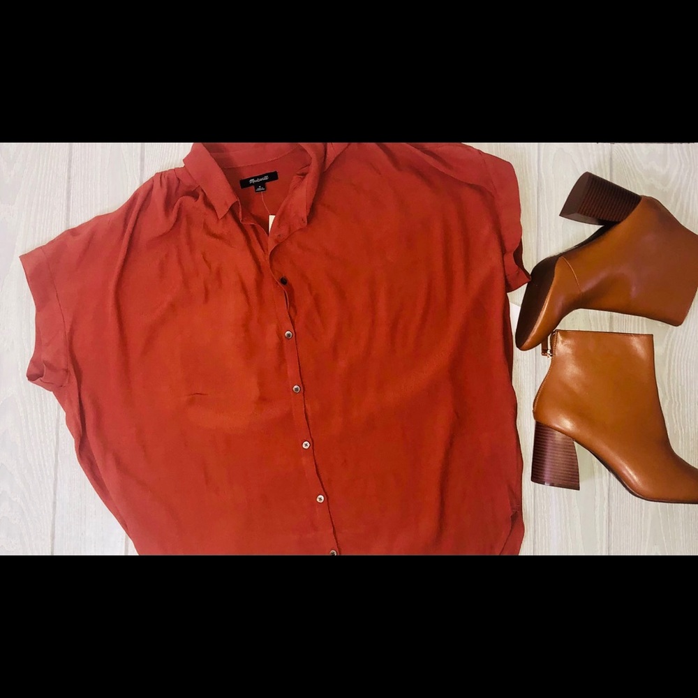 NWT Madewell drapey shirt - perfect oversize shirt